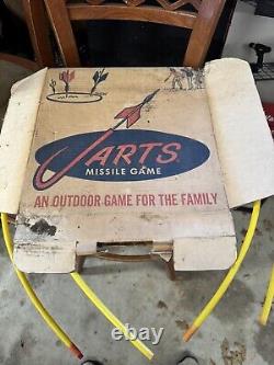 Round Tip Family Lawn Game Vintage Rare