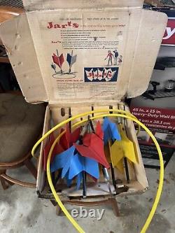 Round Tip Family Lawn Game Vintage Rare