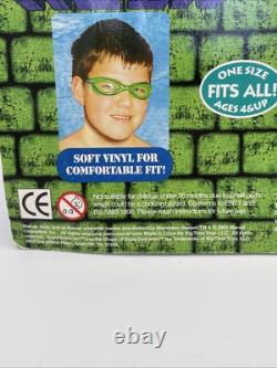 SUPER? RARE Vintage 2003 Marvel The Incredible Hulk 72 Swim Goggles NEW SEALED