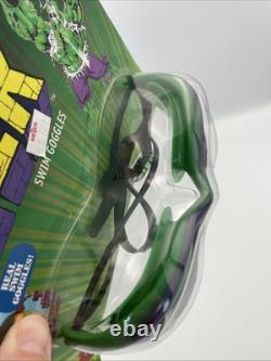 SUPER? RARE Vintage 2003 Marvel The Incredible Hulk 72 Swim Goggles NEW SEALED