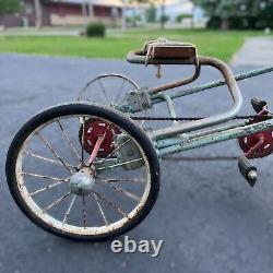 Scarce 1950s Vintage Clipper Sulky Horse Pedal Car Soviet Union Made