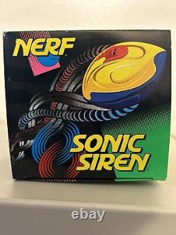 Sealed Vintage 90s Nerf Sonic Siren Football