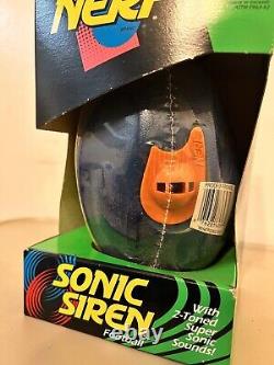 Sealed Vintage 90s Nerf Sonic Siren Football