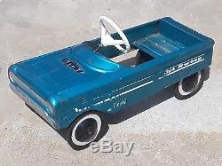 Sears Jet Sweep Pedal Car ride on 501 metal body origional vintage antique amf