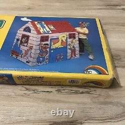 Sesame Street Muppets 1986 Vintage Play House Tent by Ero Big Bird Grover Ernie