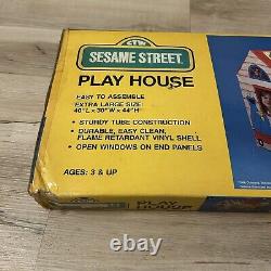 Sesame Street Muppets 1986 Vintage Play House Tent by Ero Big Bird Grover Ernie