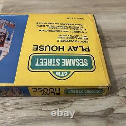 Sesame Street Muppets 1986 Vintage Play House Tent by Ero Big Bird Grover Ernie