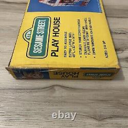 Sesame Street Muppets 1986 Vintage Play House Tent by Ero Big Bird Grover Ernie