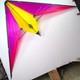Shanti Tango Sport Kite 63x33 Vintage Intermediate Used See Description