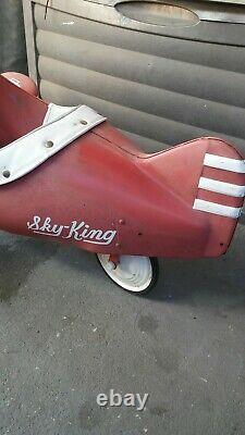 Sky-king Air Flow Vintage Pedal Airplane