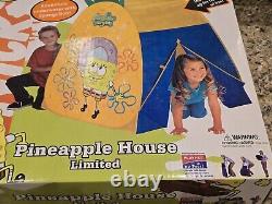 SpongeBob SquarePants Pineapple House Play Tent NEW RARE VTG