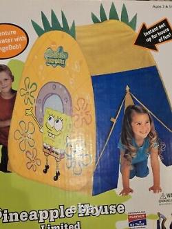 SpongeBob SquarePants Pineapple House Play Tent NEW RARE VTG