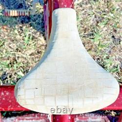 Super RARE Ride Vintage 1950's AMF Junior Rocket Tricycle Red & White Pedals