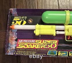 Super Soaker 50 by Larami Vintage 1990 Rare Brand New In Box 9929-0