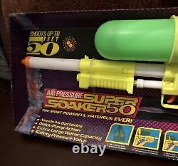 Super Soaker 50 by Larami Vintage 1990 Rare Brand New In Box 9929-0