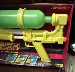 Super Soaker 50 by Larami Vintage 1990 Rare Brand New In Box 9929-0