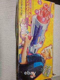 Super Soaker CPS 3000 Backpack Complete Larami 1997 VTG Yellow Box Ultra RARE