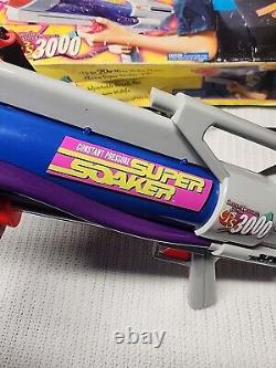Super Soaker CPS 3000 Backpack Complete Larami 1997 VTG Yellow Box Ultra RARE