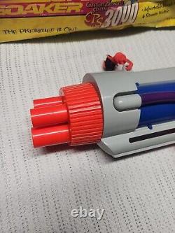 Super Soaker CPS 3000 Backpack Complete Larami 1997 VTG Yellow Box Ultra RARE