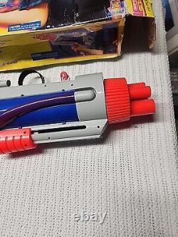 Super Soaker CPS 3000 Backpack Complete Larami 1997 VTG Yellow Box Ultra RARE