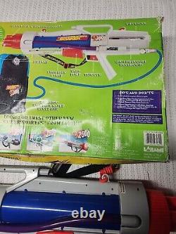 Super Soaker CPS 3000 Backpack Complete Larami 1997 VTG Yellow Box Ultra RARE