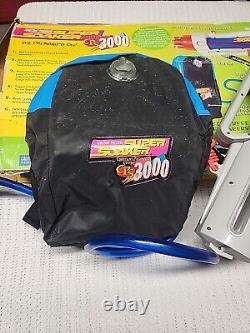 Super Soaker CPS 3000 Backpack Complete Larami 1997 VTG Yellow Box Ultra RARE