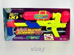 Super Soaker MDS, VINTAGE (1993) Larami air pressure, spray toy/squirt gun, NIB