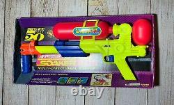 Super Soaker MDS, VTG ('93) Larami air pressure multi-direction water gun NIB