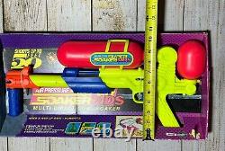 Super Soaker MDS, VTG ('93) Larami air pressure multi-direction water gun NIB