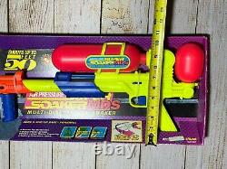 Super Soaker MDS, VTG ('93) Larami air pressure multi-direction water gun NIB