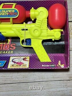 Super Soaker MDS, VTG ('93) Larami air pressure multi-direction water gun NIB