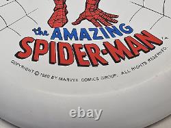 THE AMAZING SPIDER-MAN Frisbee 1980 Vintage Identiflyer Toy Game 9 1/2