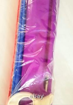 TRLBY Stunt Kite Triple Stack (red blue purple) Vintage Original Ships FREE