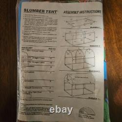 Teenage Mutant Ninja turtles Slumber Tent TMNT 1988 Vintage Rare Complete Sealed