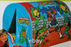 Teenage Mutant Ninja turtles Slumber Tent TMNT 1988 Vintage Rare Complete Sealed