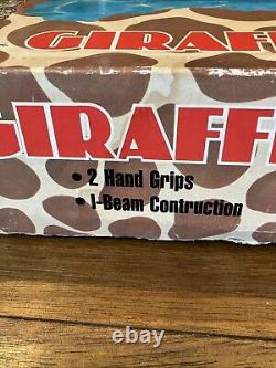 The Frenry Company Vintage Giraffe 98 Inflatable Ride On Pool Toy 1985 NIB