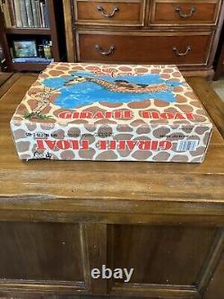 The Frenry Company Vintage Giraffe 98 Inflatable Ride On Pool Toy 1985 NIB