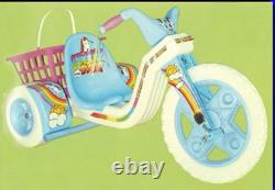 The Rainbow Cycle Big Wheel By Empire VTG Unicorn Tricycle Girls 70s/80s RARE