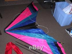 Top Of The Line Hawaiin Team Kite Original Vintage Stunt Sport Kite