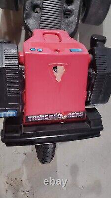 Transformers Coleco Power Cycle Big Wheel Vintage 1985 RARE