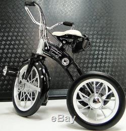 Tricycle 1920s Trike Black & White Bike Vintage Classic Metal Midget Model