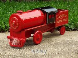 Twentieth Century Limited 1930s Steelcraft 24 Ride-On Locomotive Train Vintage