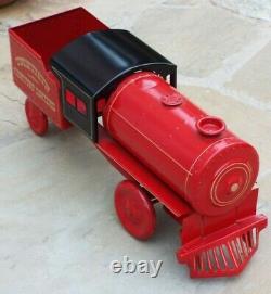 Twentieth Century Limited 1930s Steelcraft 24 Ride-On Locomotive Train Vintage