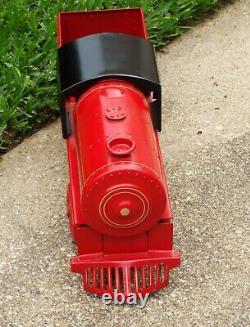 Twentieth Century Limited 1930s Steelcraft 24 Ride-On Locomotive Train Vintage