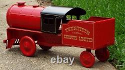 Twentieth Century Limited 1930s Steelcraft 24 Ride-On Locomotive Train Vintage