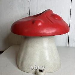 Ultra Rare Vintage Playground Plastic Mushroom Seat