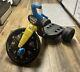 VERY RARE! Vintage 1988 WWF Power Cycle Playskool Ride-On Big Wheel