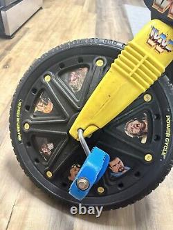 VERY RARE! Vintage 1988 WWF Power Cycle Playskool Ride-On Big Wheel