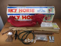 VERY RARE Vintage Hedstrom SKY HORSE Swing Set Accessory Seat Original Box