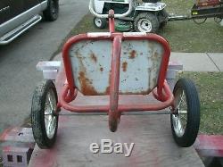 VINTAGE 1950'S/60'S AMF SCAT CAR PEDAL CAR IN fantastic CONDITION
